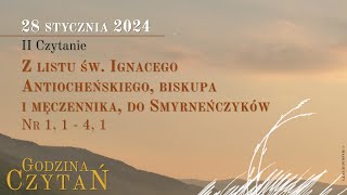 GodzinaCzytań  II Czytanie  28 stycznia 2024 [upl. by Atinor149]