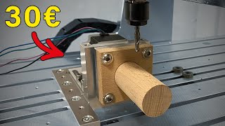 Drehachse für DIY CNC selber bauen  funktioniert das mit Estlcam [upl. by Rimisac]