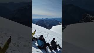 Climbing the Breithorn  Switzerland mountains zermatt alps [upl. by Aicatan]