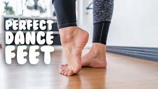 Exercises For Perfect Ballet Feet with trainwithkendall [upl. by Ttennaj]