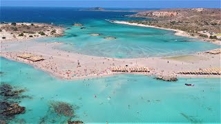 ELAFONISI BEACH CHANIA CRETE GREECE [upl. by Farr478]