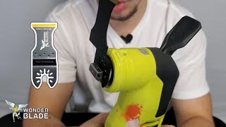 How to ChangeAttach Multi Tool Blade Ryobi Oscillating Tool  WonderBlade™ [upl. by Juliette]