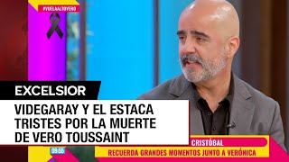 Eduardo Videgaray y El Estaca recuerdan a Verónica Toussaint entre lagrimas y risas [upl. by Yuk]