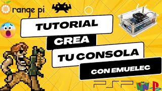 ✅ Como CREAR tu propia CONSOLA RETRO con ORANGE PI PC y Emuelec TUTORIAL [upl. by Aim]