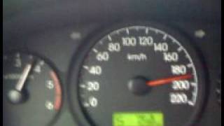 Hyundai Grand Starex CRDI VGT 25 Top Speed  209 kph [upl. by Essyla290]