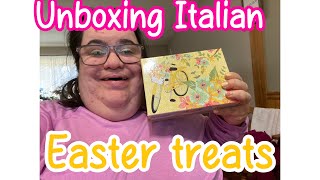 UNBOXING amp TASTE TESTING ITALIAN EASTER TREATS [upl. by Odraccir84]