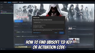 How to find Ubisoft CD Key or Activation Code 2024 [upl. by Eirrak]