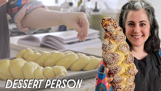 Claire Saffitz Makes Challah Bread  Dessert Person [upl. by Selmore520]