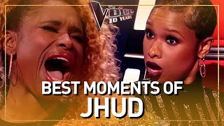 The Voice coach JENNIFER HUDSON blows everyone away with her voice [upl. by Yoral854]