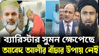 ব্যারিস্টার সুমন ক্ষেপেছে আবেদ আলীকে বাঁচা কেgolzarhossainmahmudi [upl. by Stormie84]