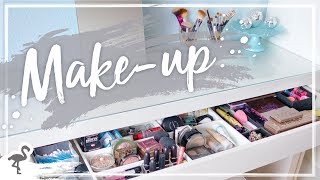 MAKEUP AUSMISTEN amp Schminksammlung organisieren nurwasichmag [upl. by Yhtimit]