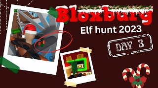 Bloxburg Elf hunt 2023  DAY 3  ELF 3 found shorts elfhunt bloxburg elf hunt [upl. by Lorien]