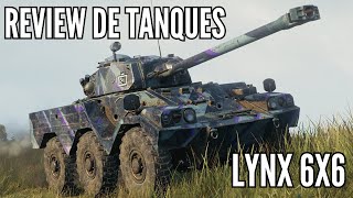 Review del quotRuedinesquot de nivel VIII Lynx 6X6 Tanque ligero francés para correr como un poseso [upl. by Werdnaed]