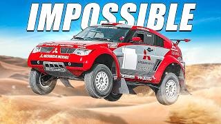 How Mitsubishi Turned A Boring SUV Into A Dakar Champion [upl. by Eekcaj]