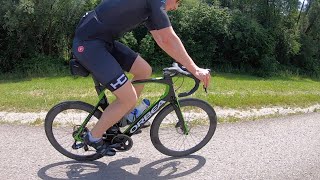 Simon auf seinem neuen Orbea Orca AERO M20 Rennrad  New Bike [upl. by Narf]