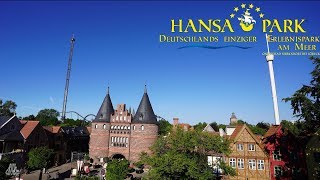 Hansa Park  Deutschlands einziger Erlebnispark am Meer  Ride Review [upl. by Uzzia]