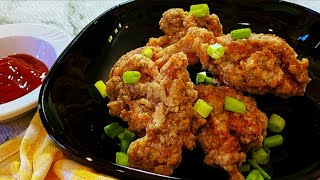 How To Make Fast amp Easy Crispy Skinless Fried Chicken ThighsSkinless Fried Chicken Recipe Shorts [upl. by Latrena]