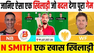 NB vs WF Dream11 NB vs WF Dream11 Prediction Northern Brave vs Wellington Firebirds NB vs WF Team [upl. by Aetnahs]