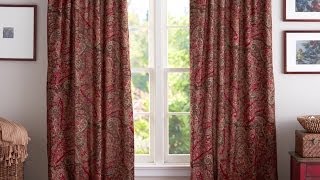 How to Hang Curtains  Pottery Barn [upl. by Merrily7]