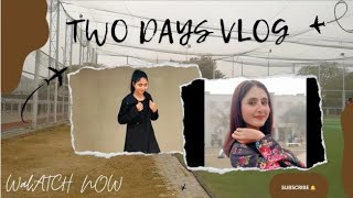 Two Days Vlog  Fountain ban gaya play ground  Smog may University 🤧 [upl. by Sucramraj]