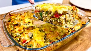 Aubergine und Ei so einfach und lecker Niemand kennt dieses Rezept das besser schmeckt als Fleisch [upl. by Margaux]