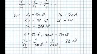 Gemischte Schaltung von Kondensatoren [upl. by Mochun]