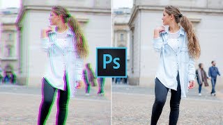 Photoshop Tutorial  Easiest Way to edit an Chromatic Aberration Effect [upl. by Romina]