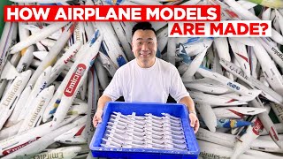 How Die Cast Airplane Models Are Made World’s Biggest Model Collection [upl. by Buxton]