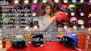 Top 5 Best SnowboardSki Helmets Video Review [upl. by Aina613]