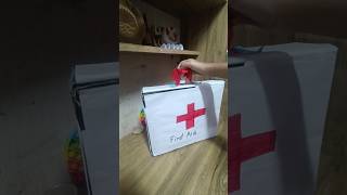 homemade first aid box [upl. by Leirrad]