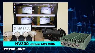 Latency TestNV300 Jetson AGX ORIN [upl. by Simdars]