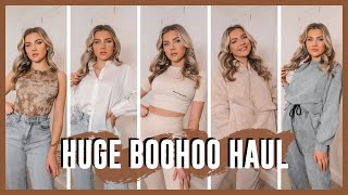 HUGE BOOHOO TRY ON HAUL  FEBRUARY NEW IN [upl. by Baggott684]