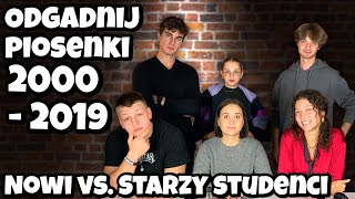 Poczuj się staro razem ze mną Odgadnij piosenki 2000  2019 Nowi vs Starzy Studenci  Dzikie Ucho [upl. by Salem]