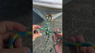 Fast and Powerful Knot Untying Method Kalmyk Loop Knot knottying camping fishing hunting [upl. by Gorden]