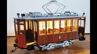 Occre tram Soller build with lighting [upl. by Verda]