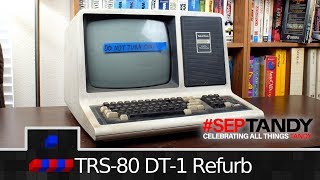 TRS80 DT1 Refurb Pt1 Analysis and Electronics  SepTandy [upl. by Iona]