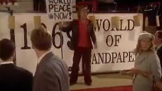 Sandpaper Protest for World Peace  Hippies  BBC Studios [upl. by Beetner]