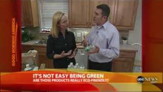 The Sins of Greenwashing and TerraChoice on Good Morning America Nov 4 09 [upl. by Yila511]