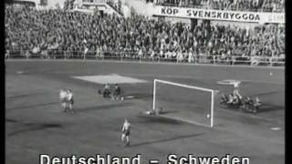 WM Halbfinale 1958 DeutschlandSchweden 13 Semifinal Germany  Sweden [upl. by Larrad611]