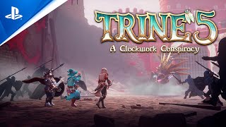 Trine 5 A Clockwork Conspiracy  Announcement Trailer  PS5 amp PS4 Games [upl. by Annaet]