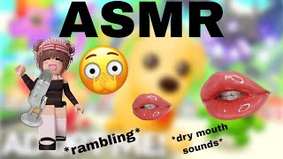 ASMRADOPT MEdry mouth sounds and rambling enjoy💗 [upl. by Sella]