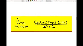 Analisi I  Limite di successioni con funzioni trigonometriche  esercizio svolto n°23 [upl. by Arelc]