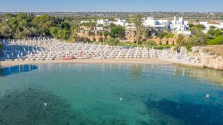 Grotta Palazzese Beach Hotel Polignano a Mare Italy [upl. by Icats]