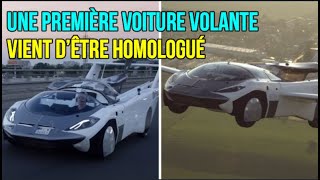 AIRCAR Une première voiture volante vient d’être homologué  Voiture volante [upl. by Sido]