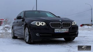 BMW 5 528i F10 Тестдрайв [upl. by Annehsat907]