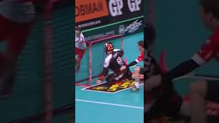 Insane floorball zorro goal [upl. by Paulina]