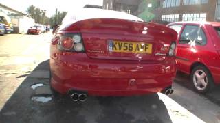 Vauxhall Holden VXR Monaro with Wortec Catback exhaust revs sound [upl. by Eanore]