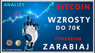 BITCOIN WZROSTY PO 70K  ETH STREFA NA UP  ANALIZY bitcoin eth crypto forex trading btc [upl. by Olly]