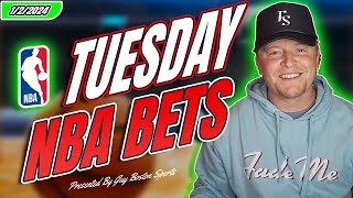 NBA Picks Today 122024  FREE NBA Best Bets Predictions and Player Props [upl. by Jauch]