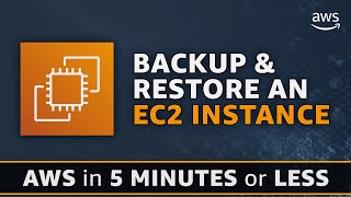 How to Backup an EC2 Instance on AWS [upl. by Nadnarb]